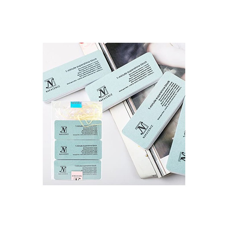 Nail Shiner Buffer with Double Sides Professional Nail Buffer Block