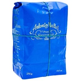 Biscottificio Antonio Mattei Biscotti Di Prato with Almonds, 8.8 Ounce