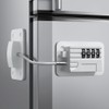 Mircube Fridge Lock 4-Digit Combination Lock for Refrigerators, Freezers and
