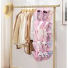 MISSLO 30 Large Pockets Dual Sided Hanging Shoe Organizer for