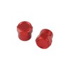 POSH 001800-02 Motorcycle Goods Full Billet Air Valve Cap, Short