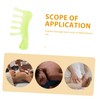 WOONEKY Scalp Gua Sha Massage Comb Resin Scalp Massager for