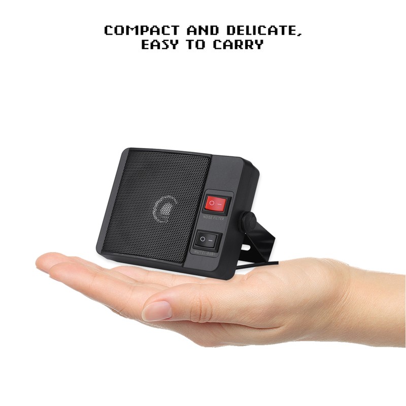 Mini Walkie Talkie External Speaker For YAESU Two Way Radio