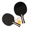 REGAIL Ping Pong Paddle Set Portable Table Tennis Set With