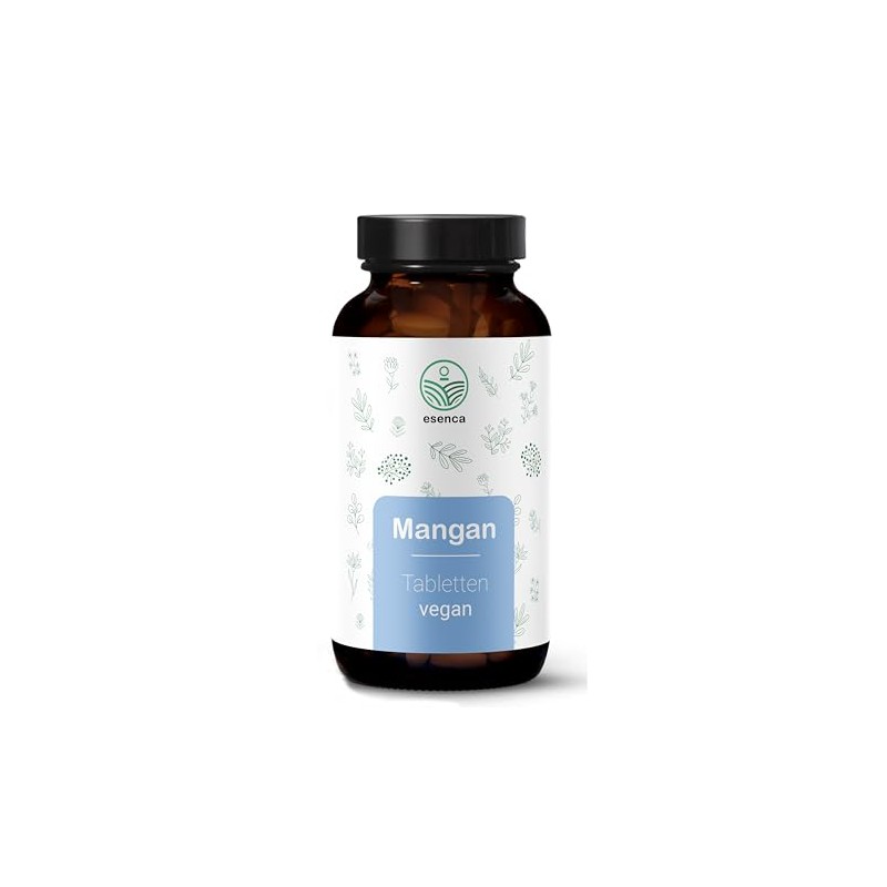 Manganese 10 mg – 365 Tablets for 1 Year –