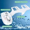 imio BD186 Non-Electric Bidet Attachment Adjustable Water Pressure and Self
