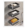 TANOVCEP No-Drill Wall Mount Soap Holder, Stainless Steel Soap Dish