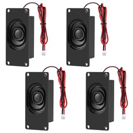 4pcs Mini Speaker 3w 4ohm Loundspeaker 4 Ohm 3 Watt Micro Speaker with JST-PH2.0 Interface for Arduino Electronical Projects