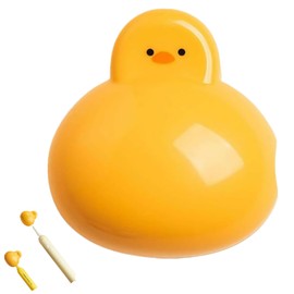 Cbhoktyue Toothbrush Covers Caps, Cartoon Toothbrush Covers Portable Toothbrush Protector Coverings Clips Toothbrush Storage Head Cover Cap Fits Manual Toothbrushes, Yellow Duck