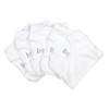 TupTam Baby Boys’ Long-Sleeved Bodysuit, Plain Colours, Pack of 5