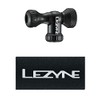 Lezyne Control Drive CNC CO2 Pump Head Black Glossy Co2