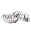 KDDOM 10 Pcs Stainless Steel Mini Tart/Pie Pans Reusable Tartlet