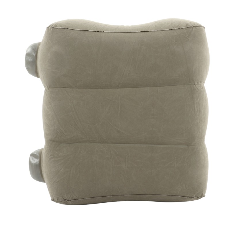 Inflatable Foot Rest Promote Blood Circulation Relieve Fatigue PVC Flocking