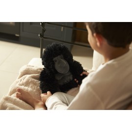 Warmies CP-GOR-2 Heated Plush Toy, Black