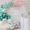 IDEAKUKU Happy Birthday Sign for Backdrop - Party Decal Arch
