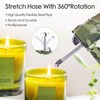 360 Flex Electric Candle Lighter, Plasma USB-C Rechargeable Arc Lighter,