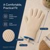 Nestvibe Oven Gloves Heat Resistant with Fingers for BBQ and