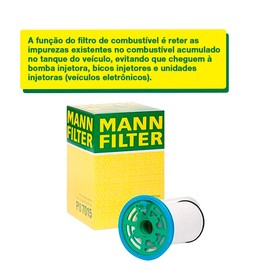 MANN-FILTER PU 7015 Filtro de Combustible – Para Automóviles