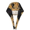 Oriental Dragon Working Cap Scrub Cap with Sweatband,Adjustable Fashion Elastic