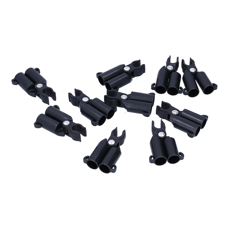 10PCS A-Type Connecting Joint Fixed Clip Plant Supports Fixing Stakes
