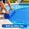 Sun2Solar 800 Series Round Blue Bubble Solar Pool Cover, Heat