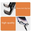 BHSKJSZ Folding Adjustable Rotating Universal Aluminum Phone Stand Grey