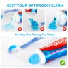 6 Pack Self Closing Toothpaste Cap,Toothpaste Cap Dispenser for Kids