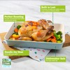 Tasty Clean Ceramic 14-Inch x 10-Inch Roasting Pan, Durable Aluminized