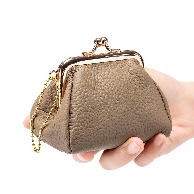 Yocipa Genuine Leather Coin Purse, Coin Purse, Women's, Mini Wallet,