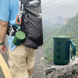 Silicone Case Compatible with B&O Beosound Explore,Protective Cover Shell for Bang & Olufsen Beosound Explore Wireless Bluetooth Speaker (Blue)