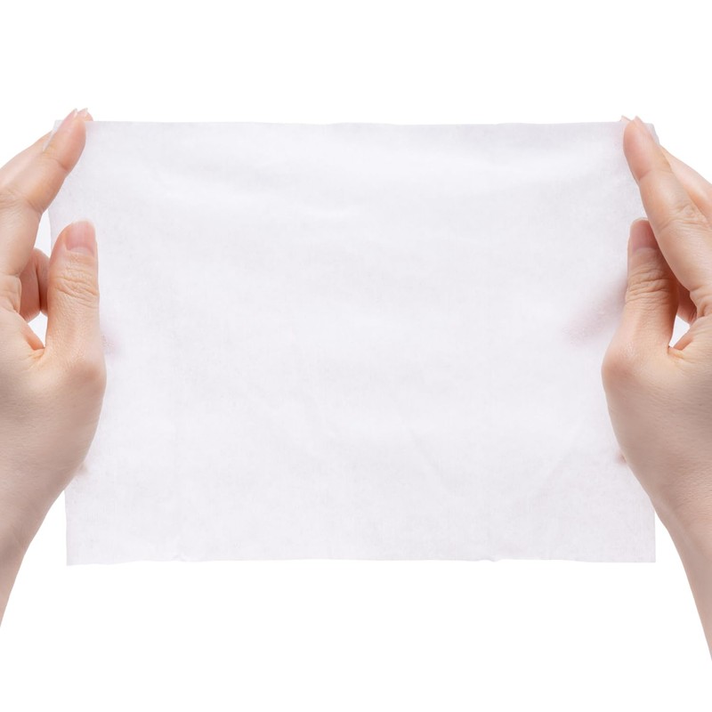 Softimo KOSE Cleansing Natural Cotton Sheets, Large Size, 80 Sheets,