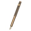 SEWACC Retro Mini Portable Brass Fountain Pen Calligraphy Writing Pen