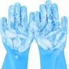 Pecute Pet Grooming Gloves - Heat Resistant Silicone Gloves with