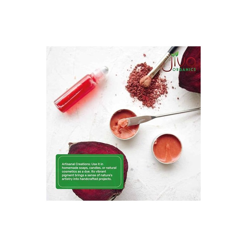 Jiva Organics Polvo De Remolacha (Bolsa De 7 Oz) -