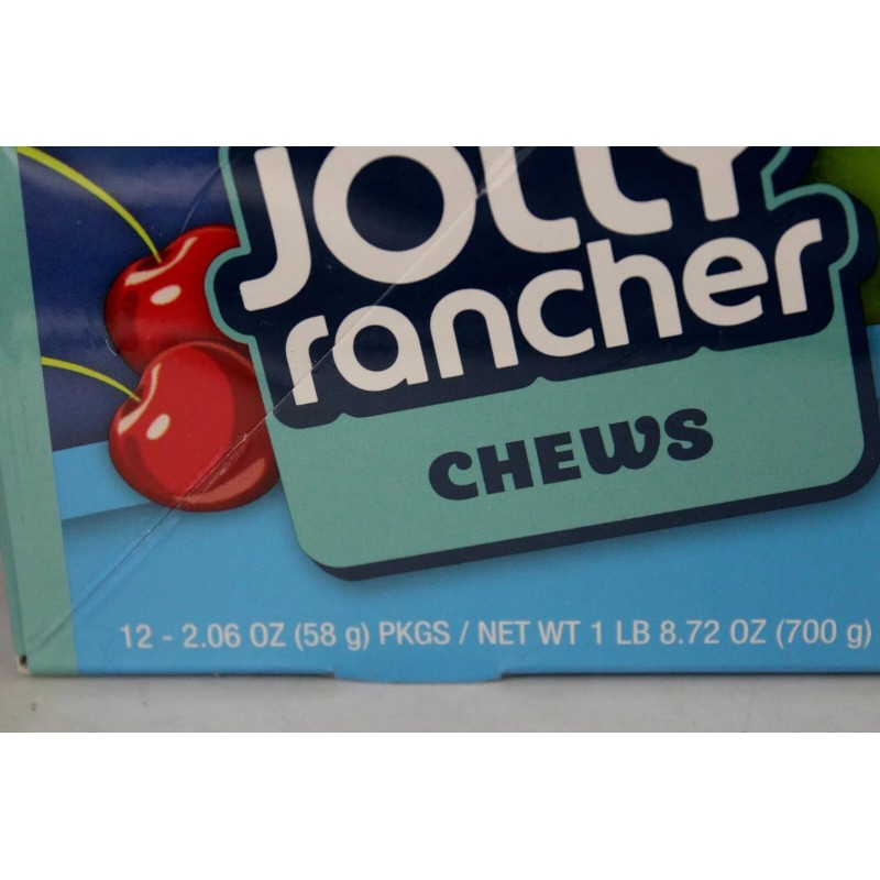 Jolly Rancher Chews Candy Original Fruit Flavors Chewy Bulk 12