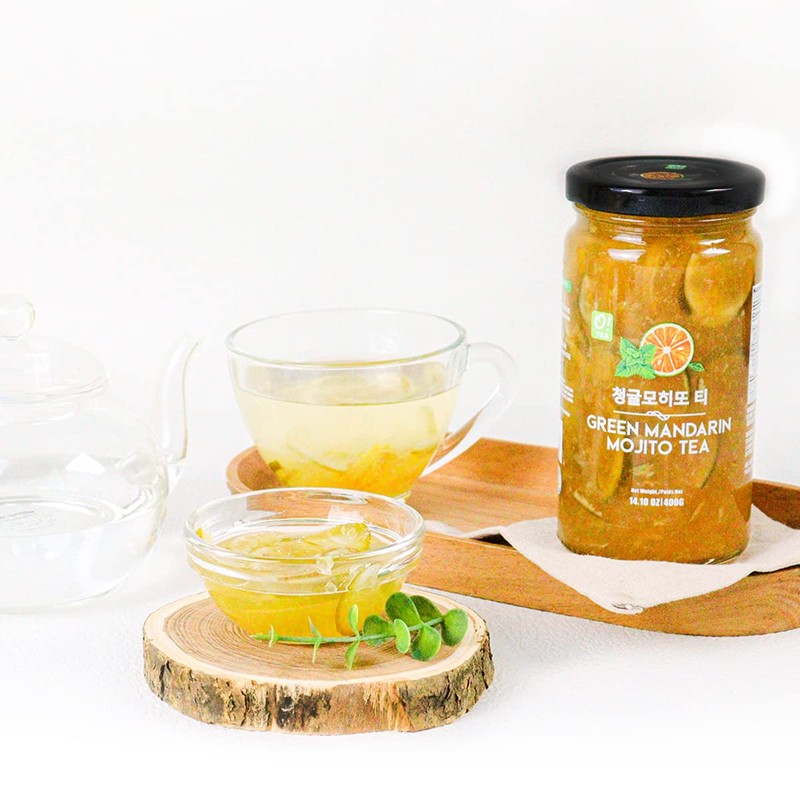 O! Tea Green Mandarin Mojito Tea Korean Tea Product of