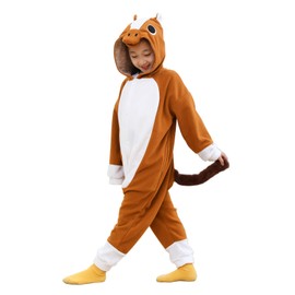 Livelycos Horse Onesie Kids Animal Cosplay Costume 6 Years