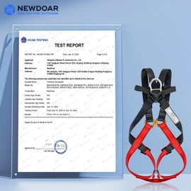 NewDoar Climbing Seat, Full Body for Amusement Park & Rock Climbing Expedition,Suitable for 4 to 10 Years Old Kids