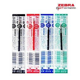 Zebra Sarasa Multi-color Pen RJK Refill JK-0.5 (10-pack) / 제브라 사라사 다색펜 멀티펜 전용 RJK 리필심 JK-0.5 (10개입)