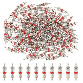 Pack of 100 Bicycle Valve Cores Universal Replacement for Valve Stem Core Parts for Most Models of Cars, Trucks, Motorcycles and Bikes