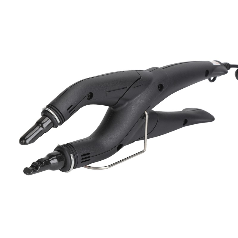 Extension Hair Iron Adjustable Temperature Rotatable Power Cord Ergonomic Safety