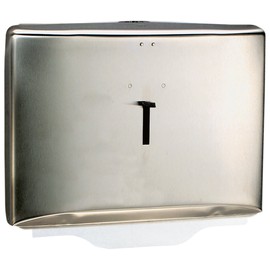 Kimberly Clark Windows Toilet Seat Cover Dispenser (09512), Stainless Steel