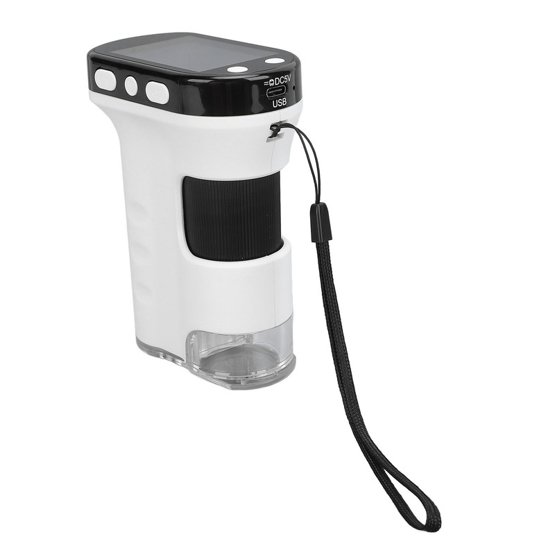Handheld Digital Microscope 1000x Magnification Adjustable LED Light 2.4inch Screen