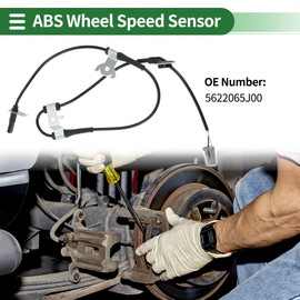 Motoforti ABS Wheel Speed Sensor ABS Sensor Anti-lock Braking System Sensor for Suzuki Grand Vitara 2006-2012 No.5622065J00 Front Left