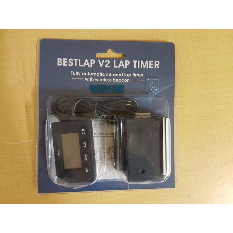 Lap Timer with Corded Lap Sensor Reliable Reception Bicycle Motorcycle