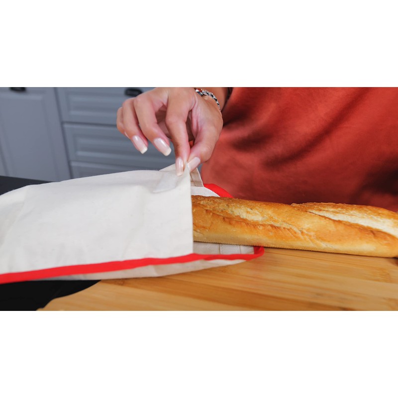 SACASAC Protective Baguette Bag with Handle 73 x 19 cm
