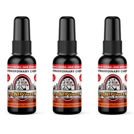BluntPower (Extraordinary Cherry, 3 Pack) Concentrated Odor Eliminator and Diffuser Oil - Room Deodorizer, Odor Eliminator, and Smoke Eliminator Spray - Premium Oil Based Air Freshener & Odor Eliminator Spray