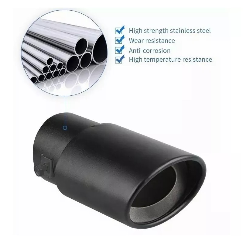 owii owii Colilla Terminal Punta Escape Deportiva Univeral Inoxidabe