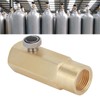 CO2 Refill Adapter Connector Kit W21.8-14 Soda Inflation Valve Cylinder