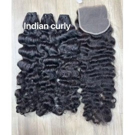 HD 2x6 Burmese Curly Closure 4x4 5x5 6x6 7x7 9x6 13x4 Lace Invisible Knot hd Lace Frontal Closure 13x6 hd Lace Frontal Closurestyle: HD lace 5x5, color: inidan(wavy) curly, Stretched Length: 20 Inches